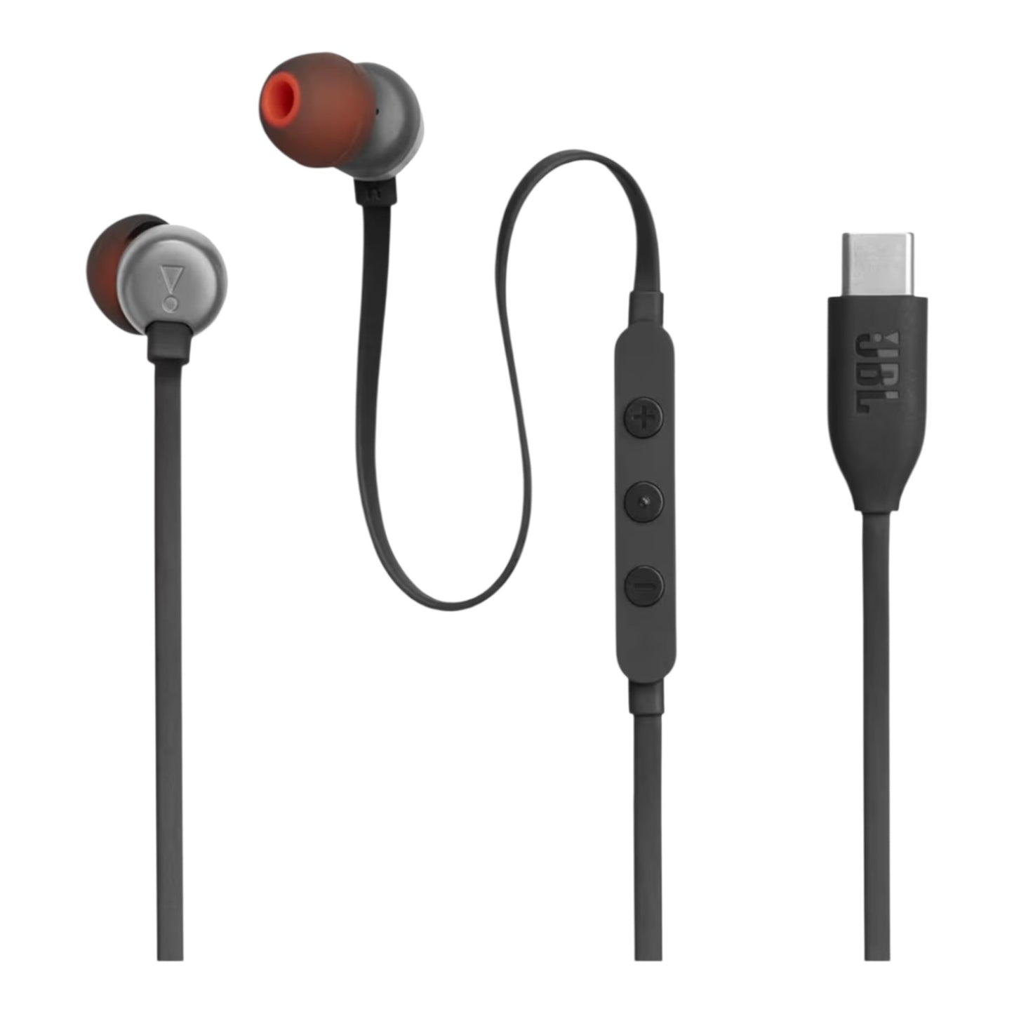 JBL Tune 310C USB-C Wired Earphones with Hi-Res Audio & Built-in Microphone