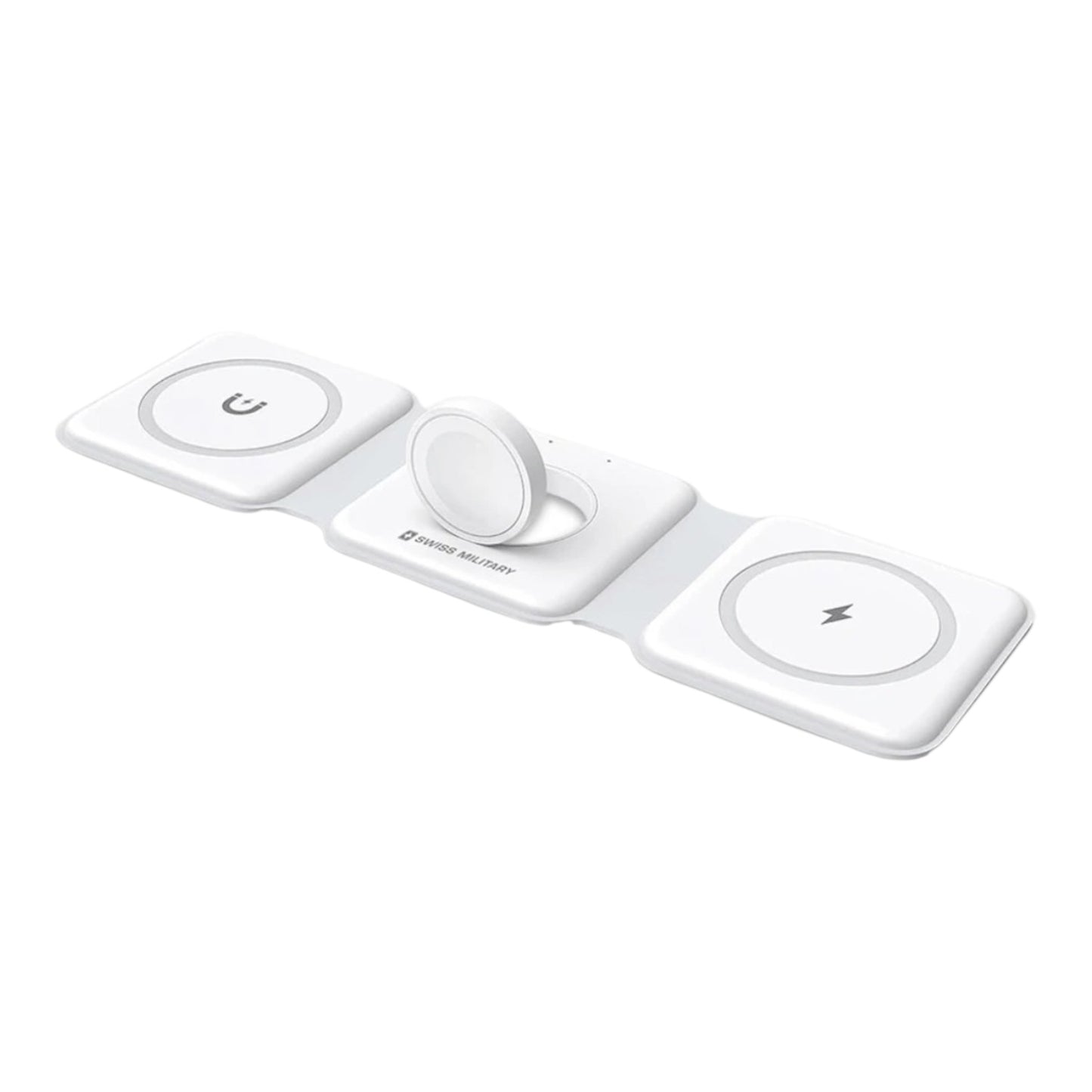 Swiss Military Spark Trio 3-in-1 Magnetic Foldable Wireless Charger