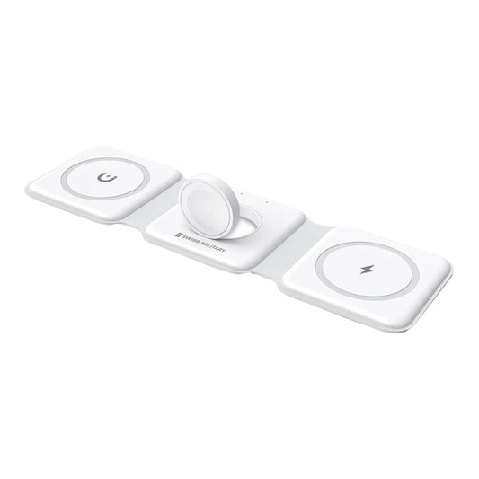 Swiss Military Spark Trio 3-in-1 Magnetic Foldable Wireless Charger