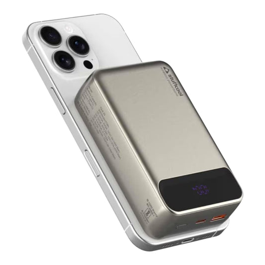 20000 mAh compact magnetic wireless powerbank